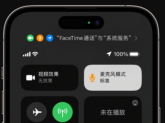 工布江达苹果授权维修网点分享iPhone在通话时让你的声音更清晰 