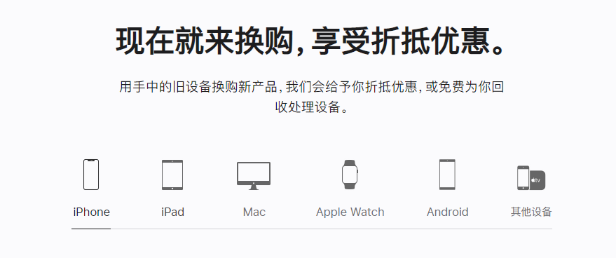 工布江达苹果手机维修分享iPhone以旧换新的去处 