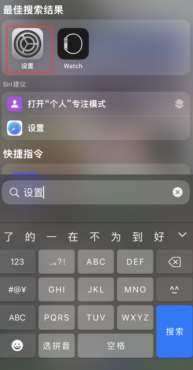 工布江达苹果手机维修分享：iPhone 找不到“设置”或“App Store”怎么办？ 