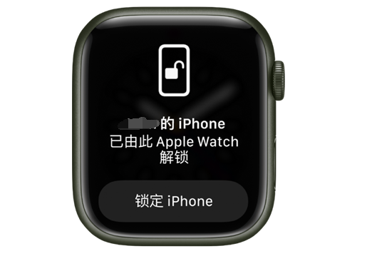 工布江达苹果手机维修分享用 AppleWatch 解锁配备面容 ID 的 iPhone方法 